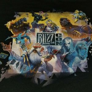 2017 BlizzCon Hearthstone Overwatch WoW Tshirt 3XL